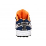 HDL Cricket Terminator Shoes Half Spikes White Blue Orange